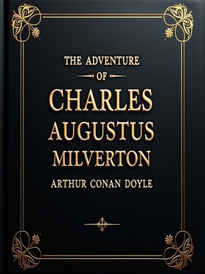 cover image of The Adventure of Charles Augustus Milverton